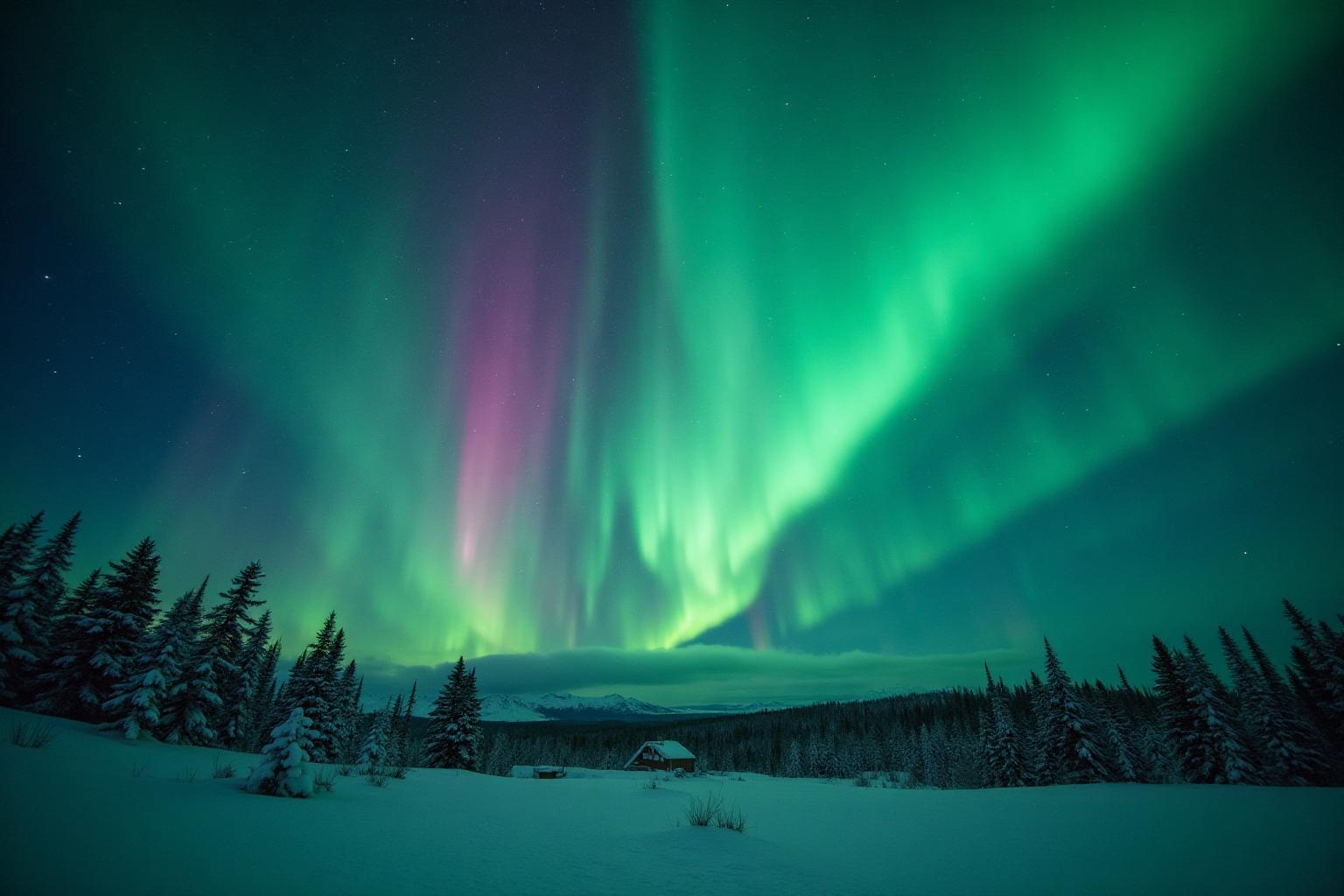 옐로나이프에서 오로라를 보기 가장 좋은 시기